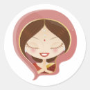 Search for indian woman stickers Beautiful