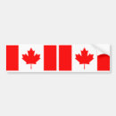 Search for canada flag bumper stickers Canadian