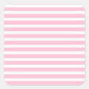 Search for light pink stripes stickers Rectangular