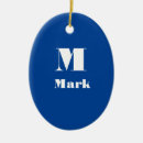 Search for dark navy blue christmas tree decorations Blue and white