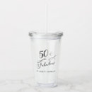Search for 50th birthday tumblers 50 and fabulous