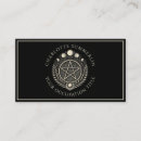 Search for black magic business cards Mystical