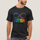 Search for infinity symbol tshirts Autism