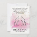 Search for twin baby shower thank you cards Whimsical