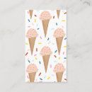 Search for cone business cards Dessert