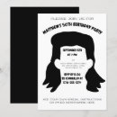 Search for funny quotes birthday invitations Black and white