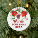 Search for registered nurse christmas tree decorations Caduceus