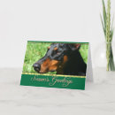 Search for doberman pinscher christmas cards Animal