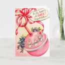 Search for vintage baby congratulations cards Girl