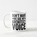 Search for architect mugs Typography
