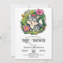 Search for wolf baby shower invitations Whimsical