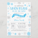 Search for blue snowflake baby shower invitations Baby its cold outside