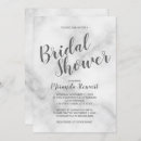 Search for marble bridal shower invitations Classy