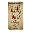 Search for witches brew labels Halloween