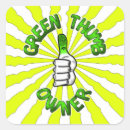 Search for thumbs stickers Green thumb
