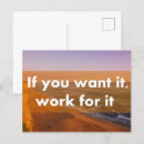 Search for motivational quotes for work postcards Life