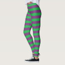 Search for green and purple stripes leggings Strips