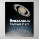 Search for moons of saturn posters Enceladus
