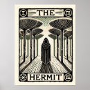 Search for the hermit posters Tarot