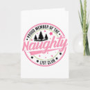 Search for santa claus naughty list cards Reindeer