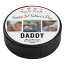 Search for fathers day hockey pucks Photo collage