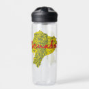 Search for map water bottles Geography