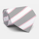 Search for thick stripes ties Grey