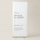 Search for modern minimalist wedding banners Black and white