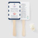 Search for nautical wedding programs Navy and white
