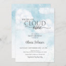Search for clouds baby shower invitations Piece of heaven