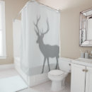 Search for stag shower curtains Wildlife