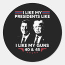Search for guns stickers President