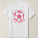 Search for cute soccer tshirts Pink