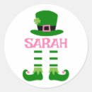 Search for irish name stickers Shamrock
