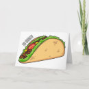 Search for cartoon taco cards Mexican food