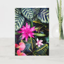 Search for tropical plants cards Green