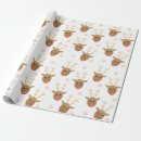 Search for cute reindeer wrapping paper Snowflakes