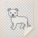 Search for staffordshire bull terrier blankets Staffie