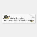 Search for snails bumper stickers Humour