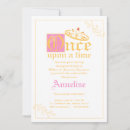 Search for tiara baby shower invitations Fairytale