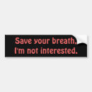 Search for interesting bumper stickers Boring