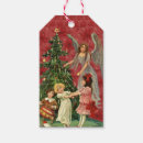Search for victorian christmas gift tags Red