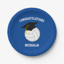 Search for volleyball plates Blue