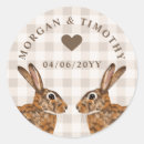 Search for rabbit wedding stickers Couple