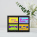 Search for 80s pop postcards Cassette