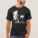 Search for bigfoot christmas tshirts Believe