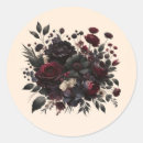 Search for dark elegant stickers Burgundy