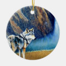 Search for wolves christmas tree decorations Montana