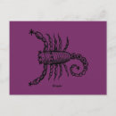 Search for scorpio horizontal postcards Constellation