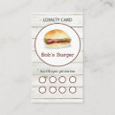 Search for restaurant owners business cards Burger